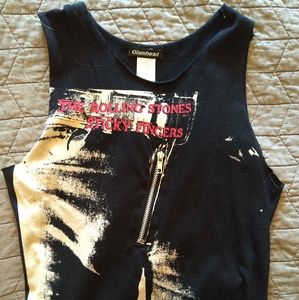 Glamhead Rolling Stones tank top